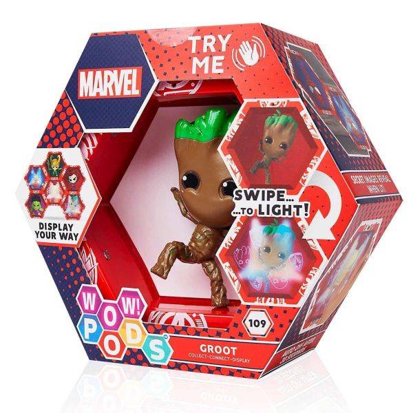 WOW PODS Marvel varázsfény figurák – Groot