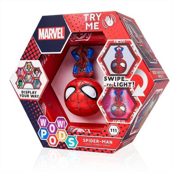 WOW PODS Marvel varázsfény figurák – Pókember