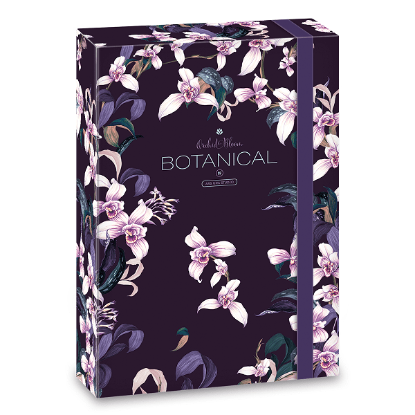 Ars Una virágos füzetbox A5 – Botanic Orchid