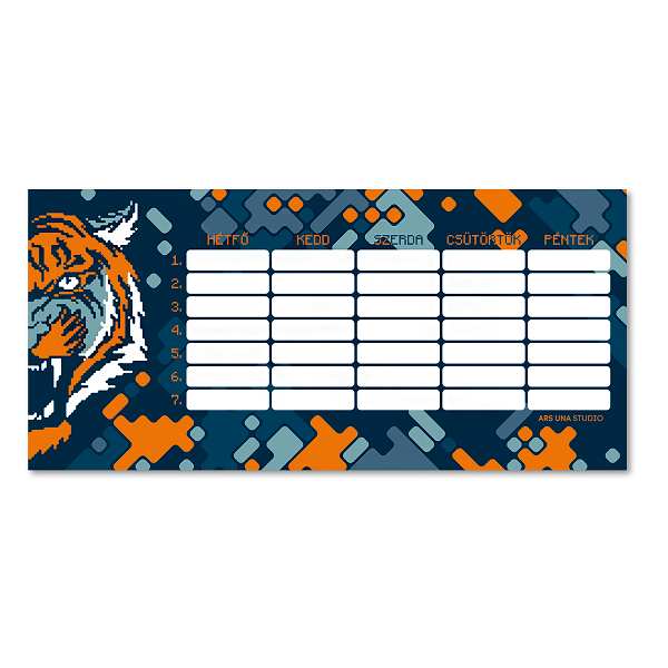 Ars Una órarend – Tiger