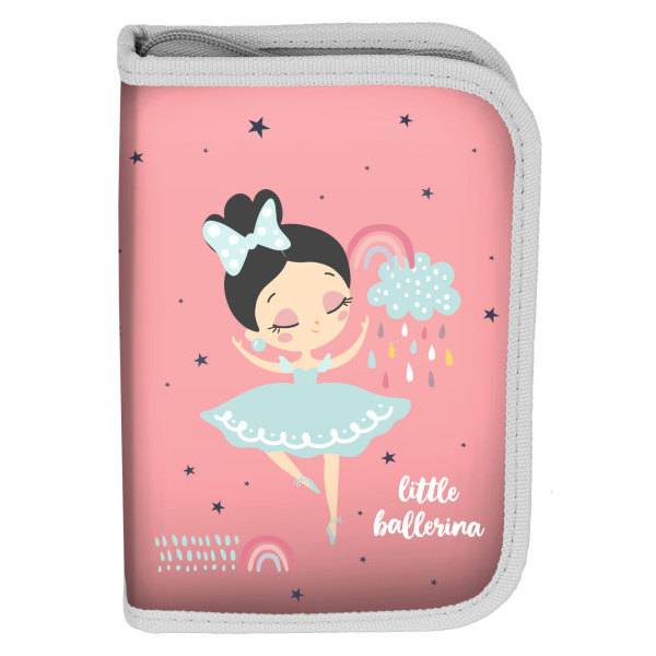 Balerina kihajtható tolltartó unikornisos - Paso