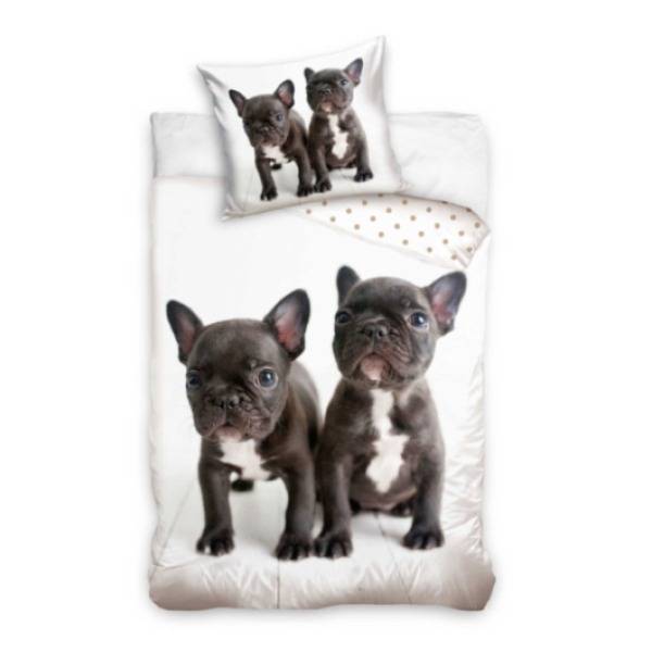 Kutyás ágyneműhuzat szett - Francia bulldogok