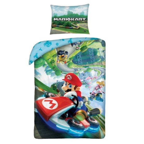 Super Mario Kart ágyneműhuzat szett – A nagy verseny
