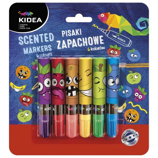 Kidea illatos mini filctoll készlet 6 db-os