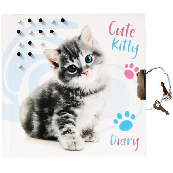 Cicás kulcsos napló – Cute Kitty