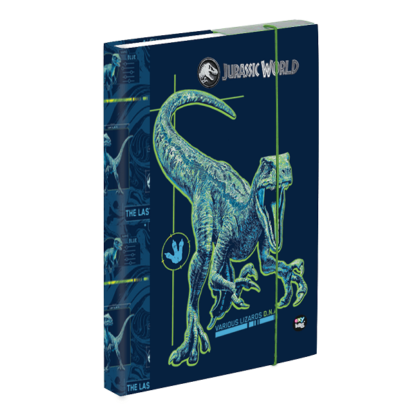 OXYBAG Jurassic World füzetbox A5 – Adult Raptor