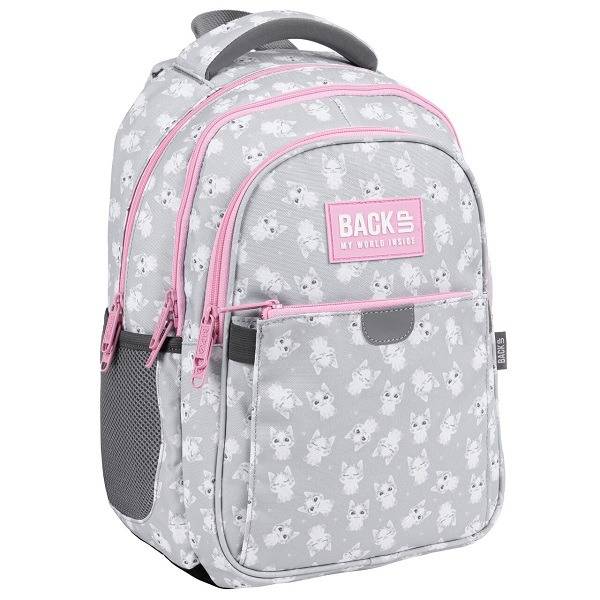 BackUp ergonomikus cicás iskolatáska, hátizsák – Sweet Kitty