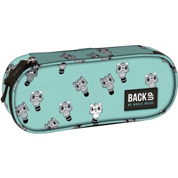 BackUp mosómacis ovális tolltartó – Funny