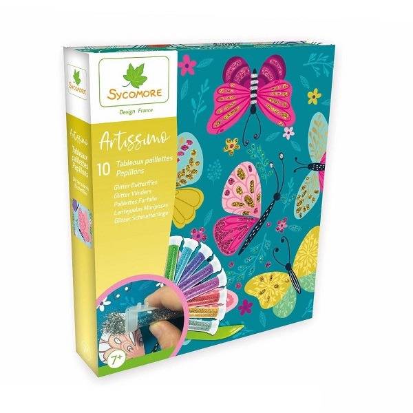 Sycomore Artissimo Glitterkép-készítő – pillangók