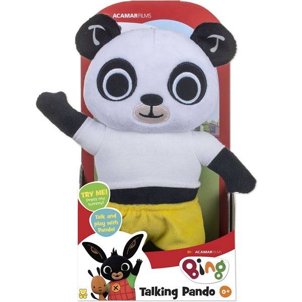 Bing beszélő plüss figura 26 cm – Pando
