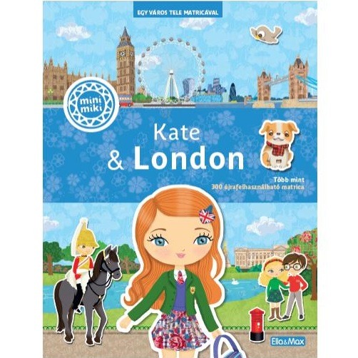 Kate és London – matricás foglalkoztató