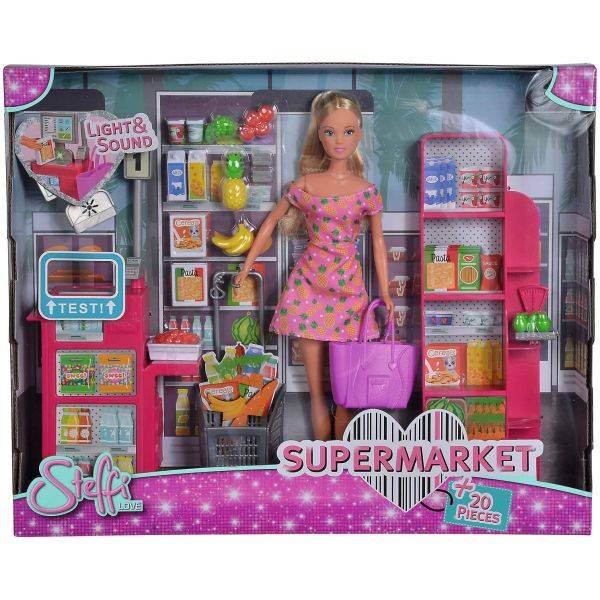 Steffi Love baba – Szupermarket játékszett
