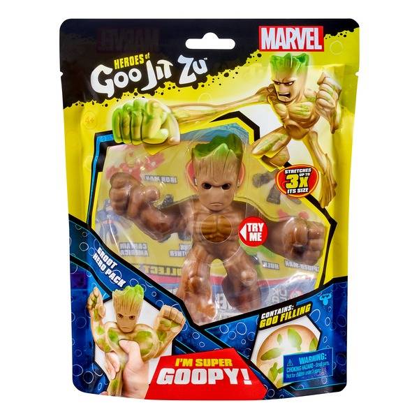 GOO JIT ZU nyújtható akciófigura – MARVEL hősök – Groot