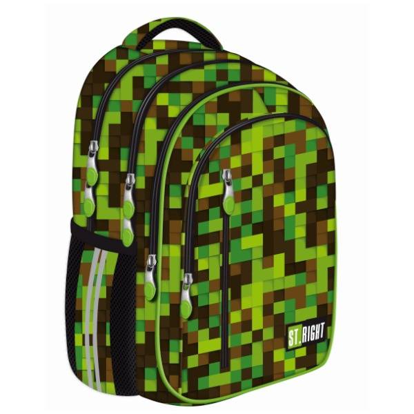 St. Right ergonomikus iskolatáska, hátizsák 40 cm – Master Gamer
