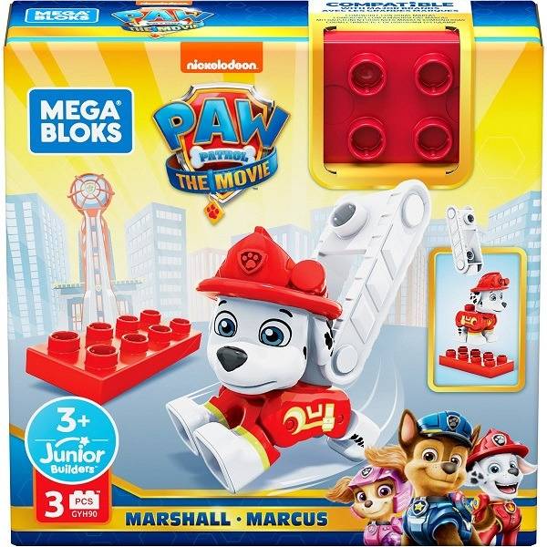 Mancs őrjárat A film Mega Bloks építőjáték figura – Marshall