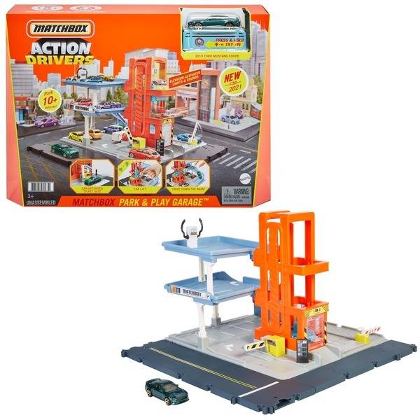 Matchbox nagy pályaszett – Parkolóház