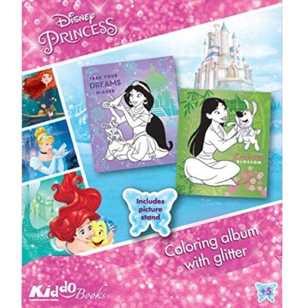 Csillámos foglalkoztató füzet - Disney hercegnők