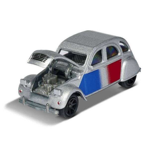 Majorette Vintage Deluxe kisautó fém dobozzal Citroen 2CV