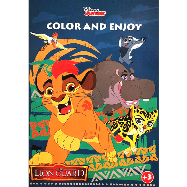 Disney Oroszlánőrség színező füzet - KIDDO