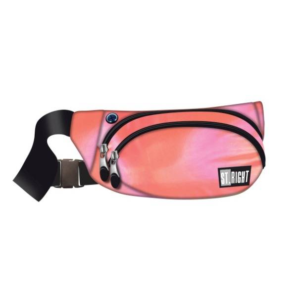 St. Right 2 zsebes övtáska – Coral Holo