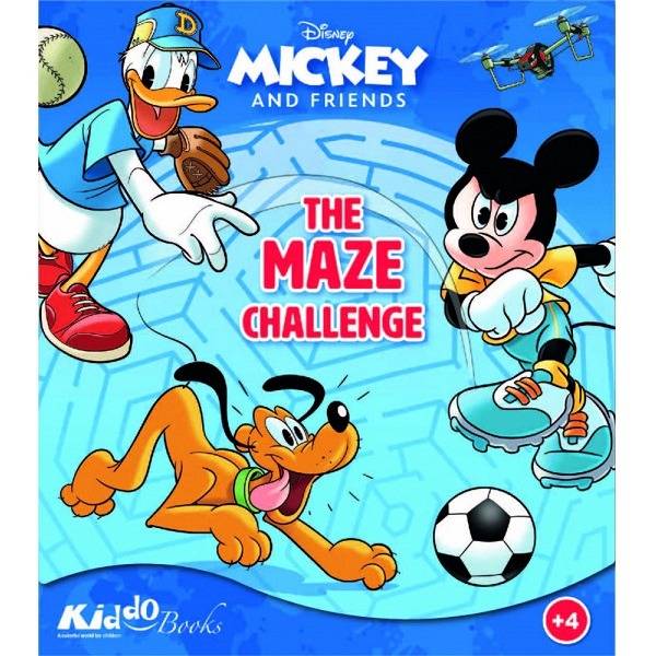 Mickey egér labirintus kihívás füzet – KIDDO