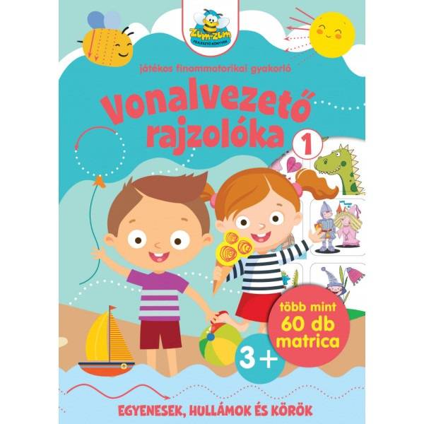 Vonalvezető rajzolóka 1. – foglalkoztató füzet