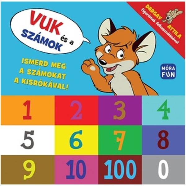 Vuk és a számok – foglalkoztató könyv