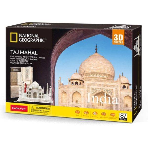 CubicFun 3D puzzle 87 db-os India Taj Mahal