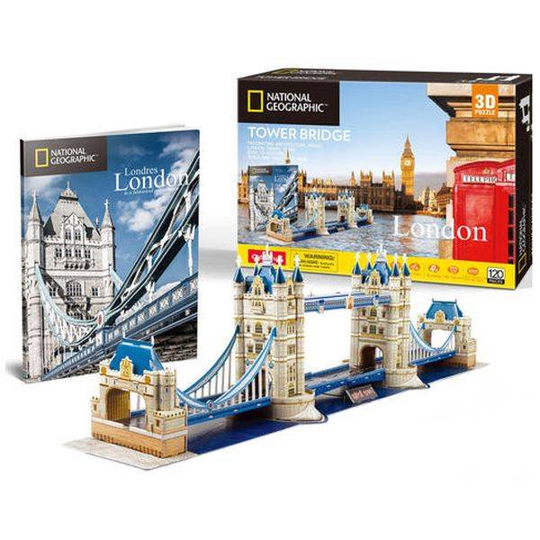 CubicFun 3D puzzle 120 db-os London Tower Bridge