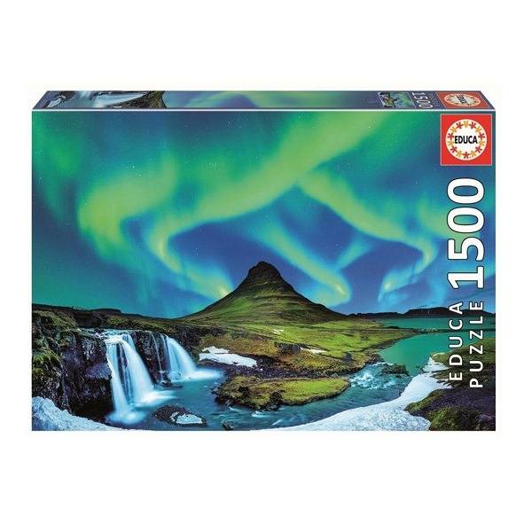 EDUCA 1500 db-os puzzle – Sarki fény – Izland