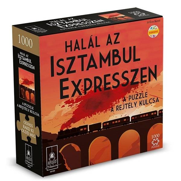Halál az Isztambul expresszen puzzle rejtéllyel 1000 db-os