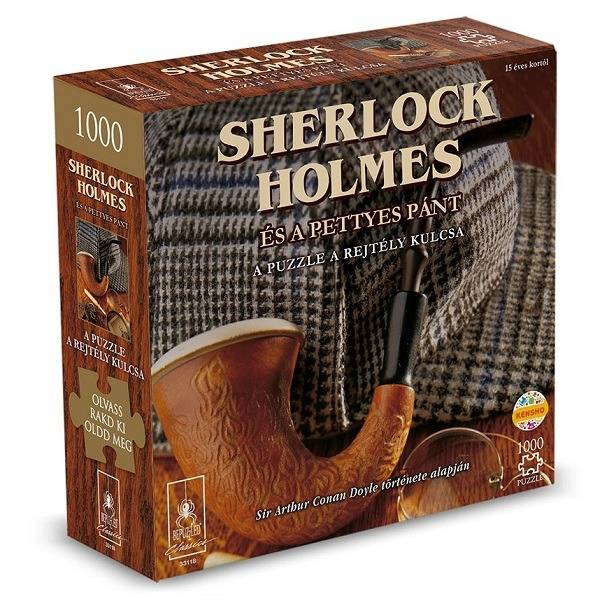 Sherlock Holmes és a pettyes pánt puzzle rejtéllyel 1000 db-os