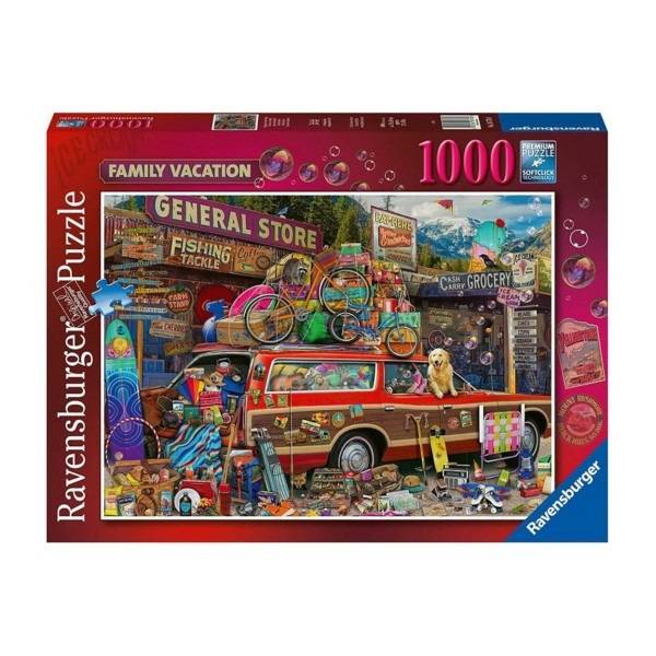 Ravensburger 1000 db-os puzzle – Családi vakáció