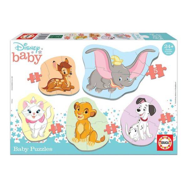 Educa 5in1 baby puzzle – Disney állatok