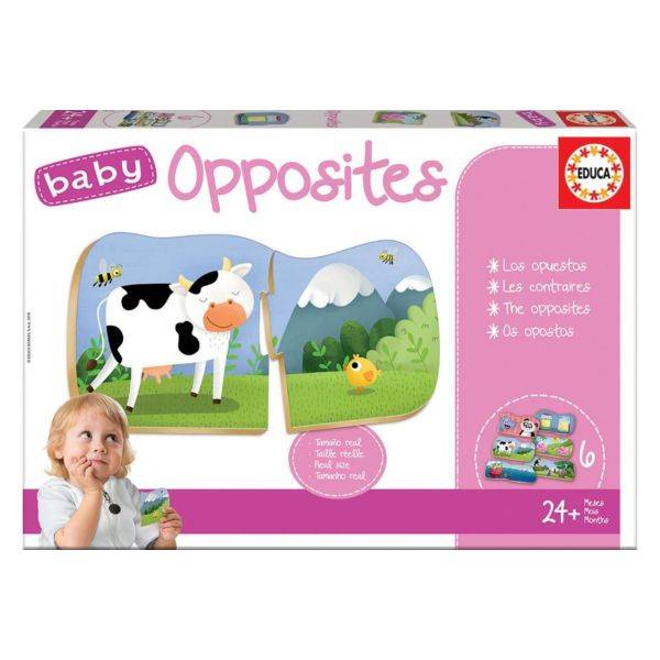 Educa Baby oktató puzzle – Ellentétek