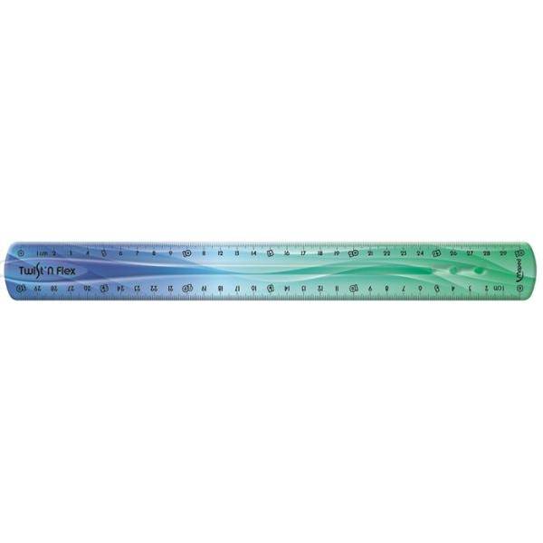 Maped flexibilis vonalzó 30 cm-es – kék-zöld