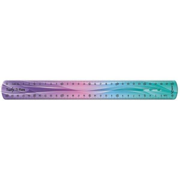 Maped flexibilis vonalzó 30 cm-es – lila-türkiz