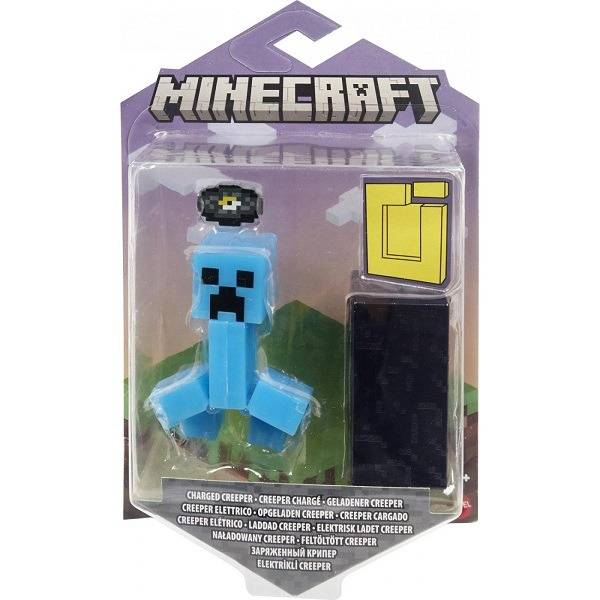 Minecraft figura – Feltöltött Creeper