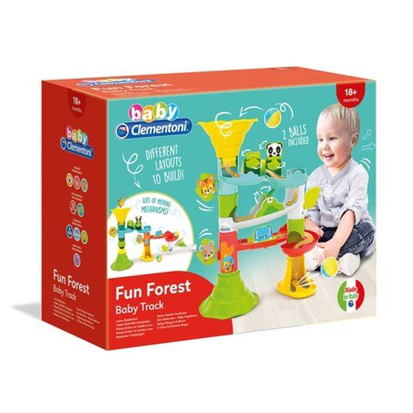 Clementoni Baby állatos golyópálya – Vidám erdő