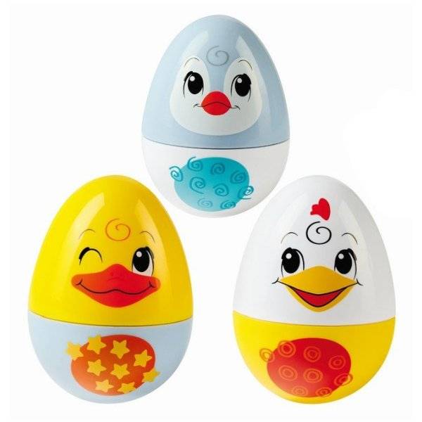 ABC billegő tojás - bébijáték