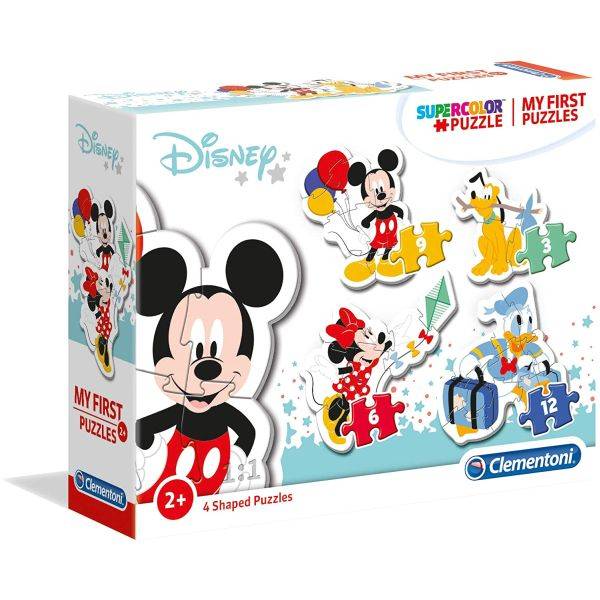Bébi sziluett puzzle 4in1 – Disney Baby