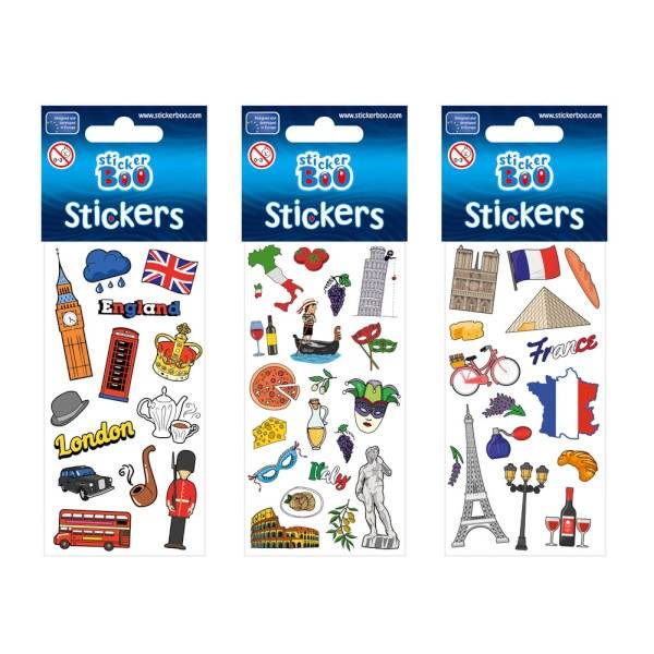 Europa Travel matrica csomag 3 féle – Starpak