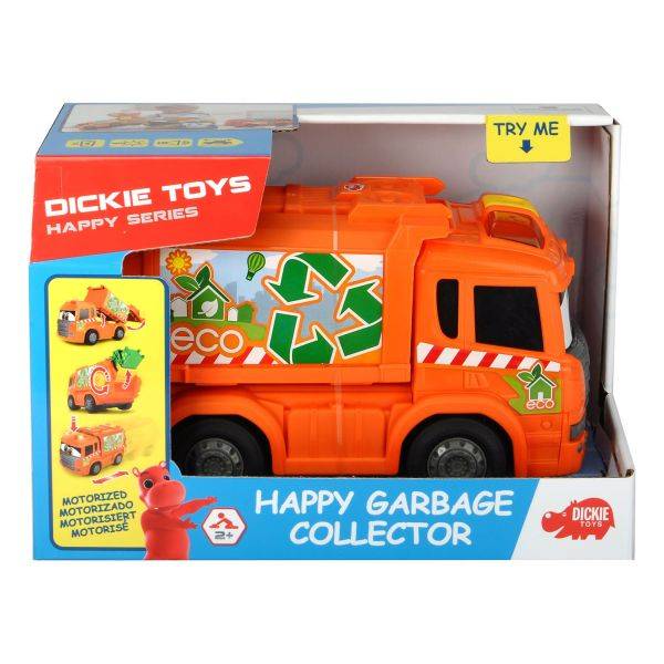 Dickie Happy Series Kukásautó narancssárga