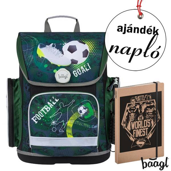 Baagl focis ergonomikus iskolatáska Fidlock csatos