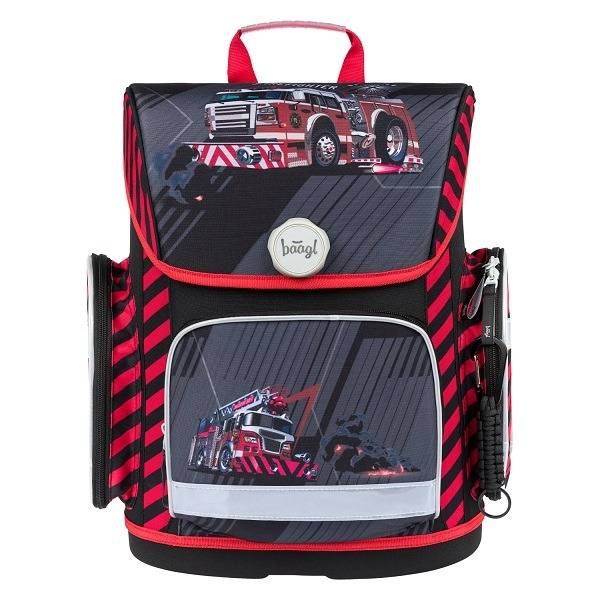 Baagl ergonomikus iskolatáska Fidlock csatos – Firefighter