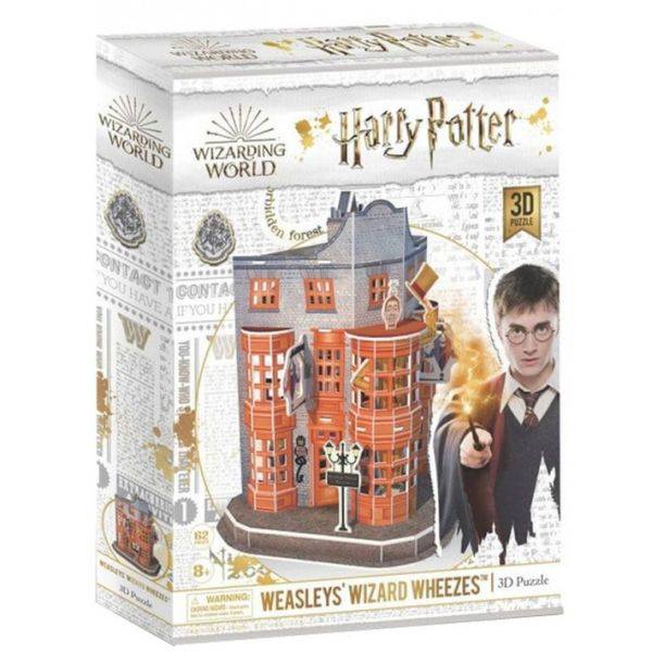 Harry Potter 3D puzzle 62 db-os Weasley Varázsvállalat