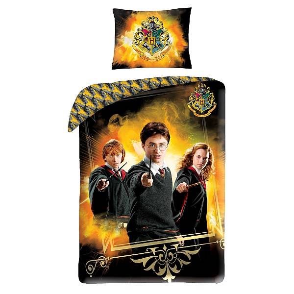 Harry Potter ágyneműhuzat szett – Sárga-fekete  