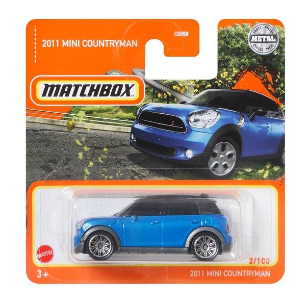 Matchbox fém kisautó – 2011 Mini Countryman
