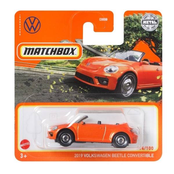 Matchbox fém kisautó – 2019 Volkswagen Beetle Convertible