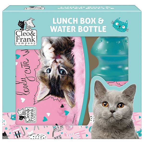 Cleo és Frank cicás uzsonnás szett - Cat MeoW